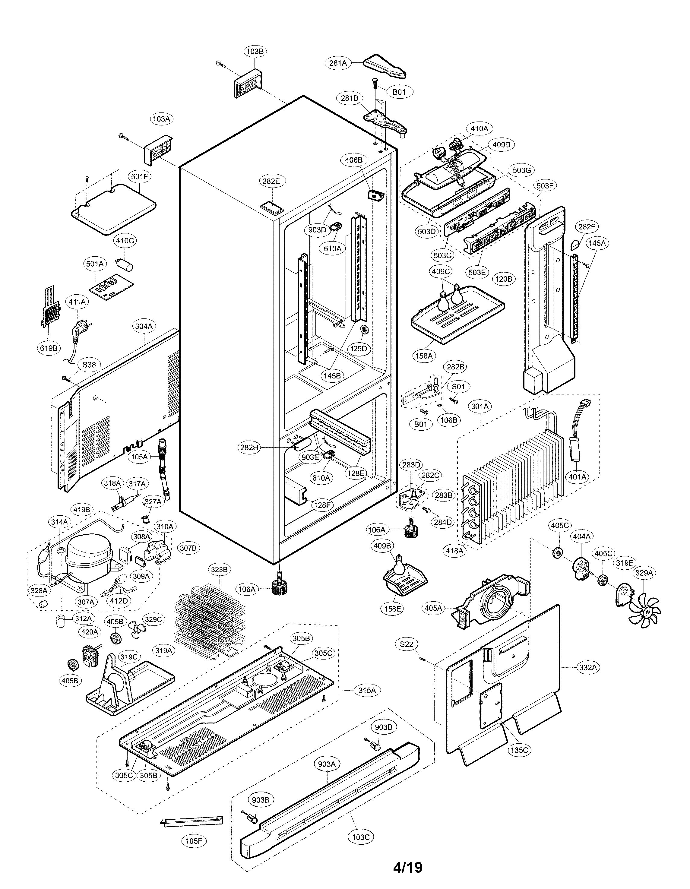 CASE PARTS