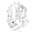 Kenmore 79575092402 case parts diagram