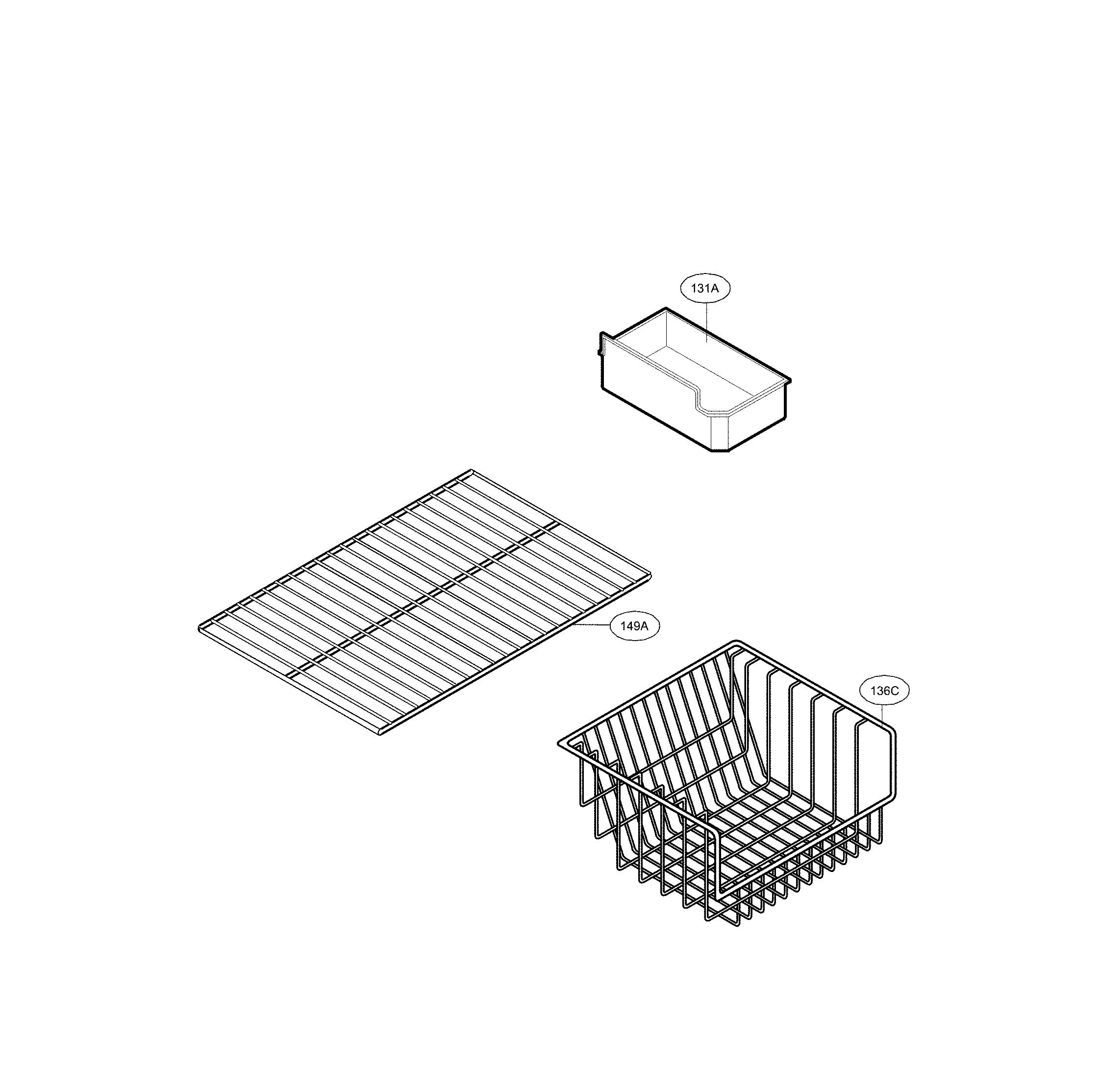 Freezer parts