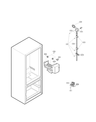 Ice maker parts