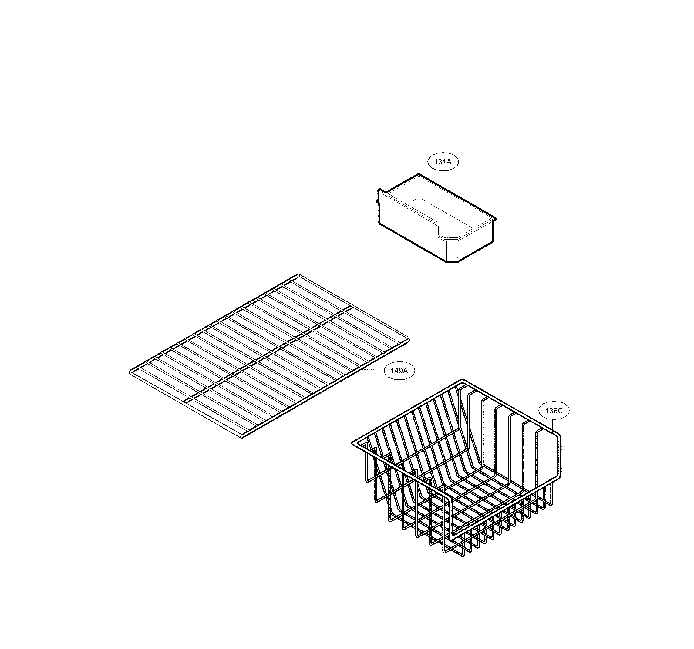 Freezer parts