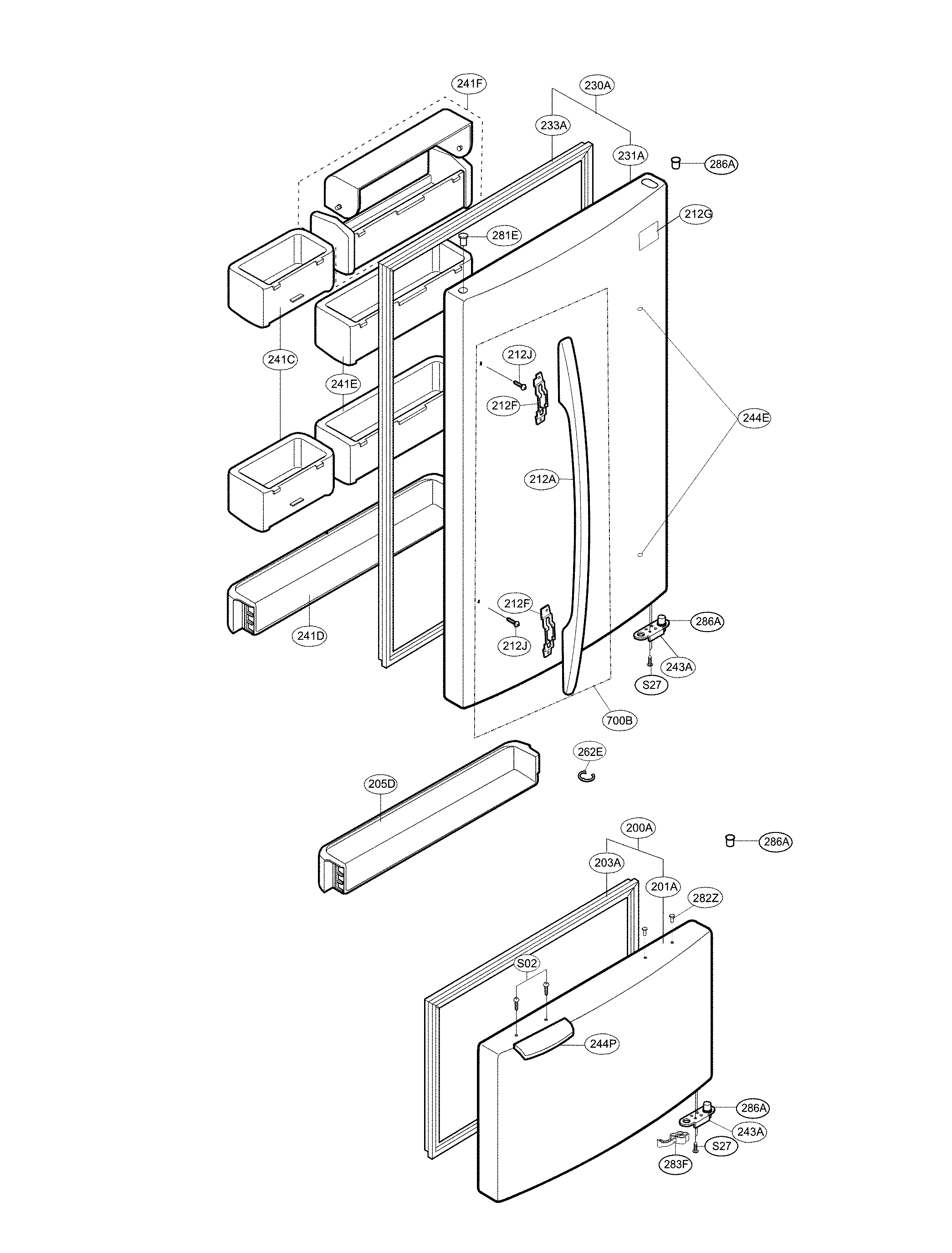 Door parts