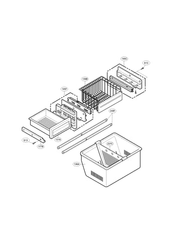 Freezer parts