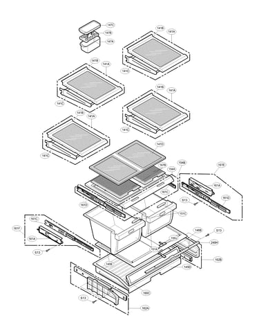 Refrigerator parts