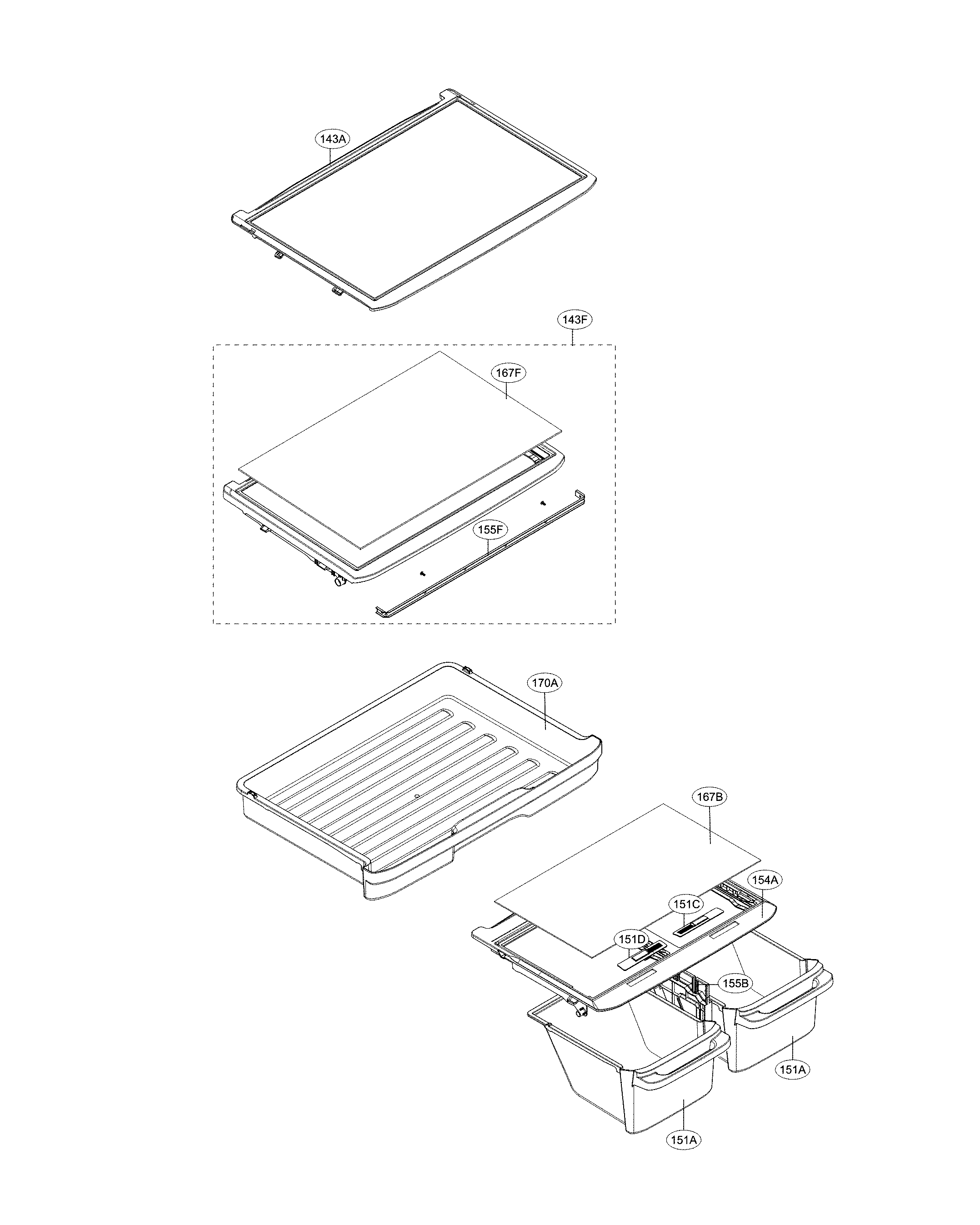 REFRIGERATOR PARTS