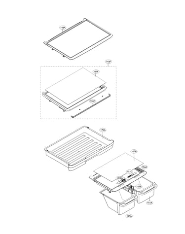 Refrigerator parts