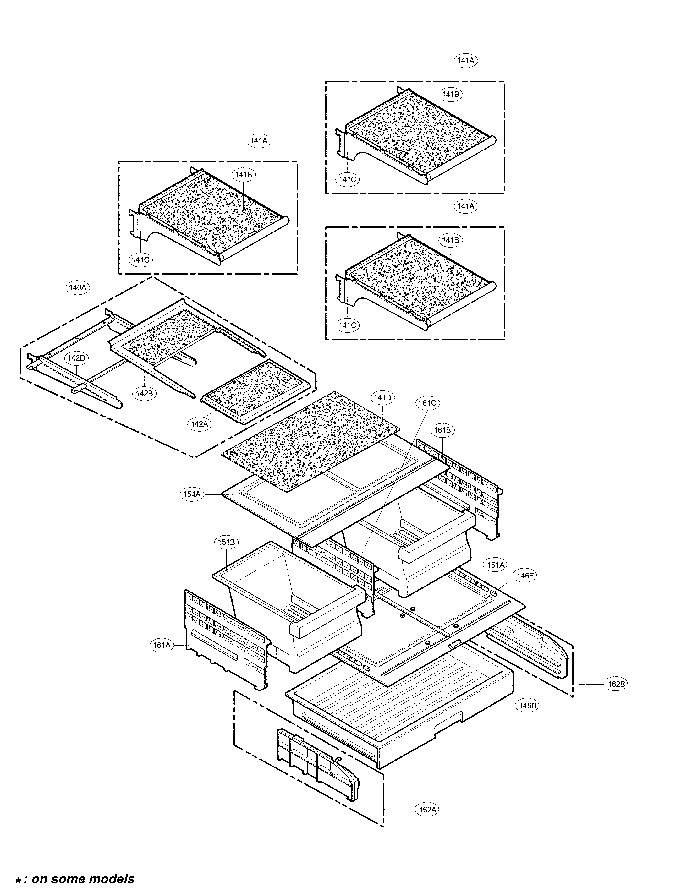Refrigerator parts