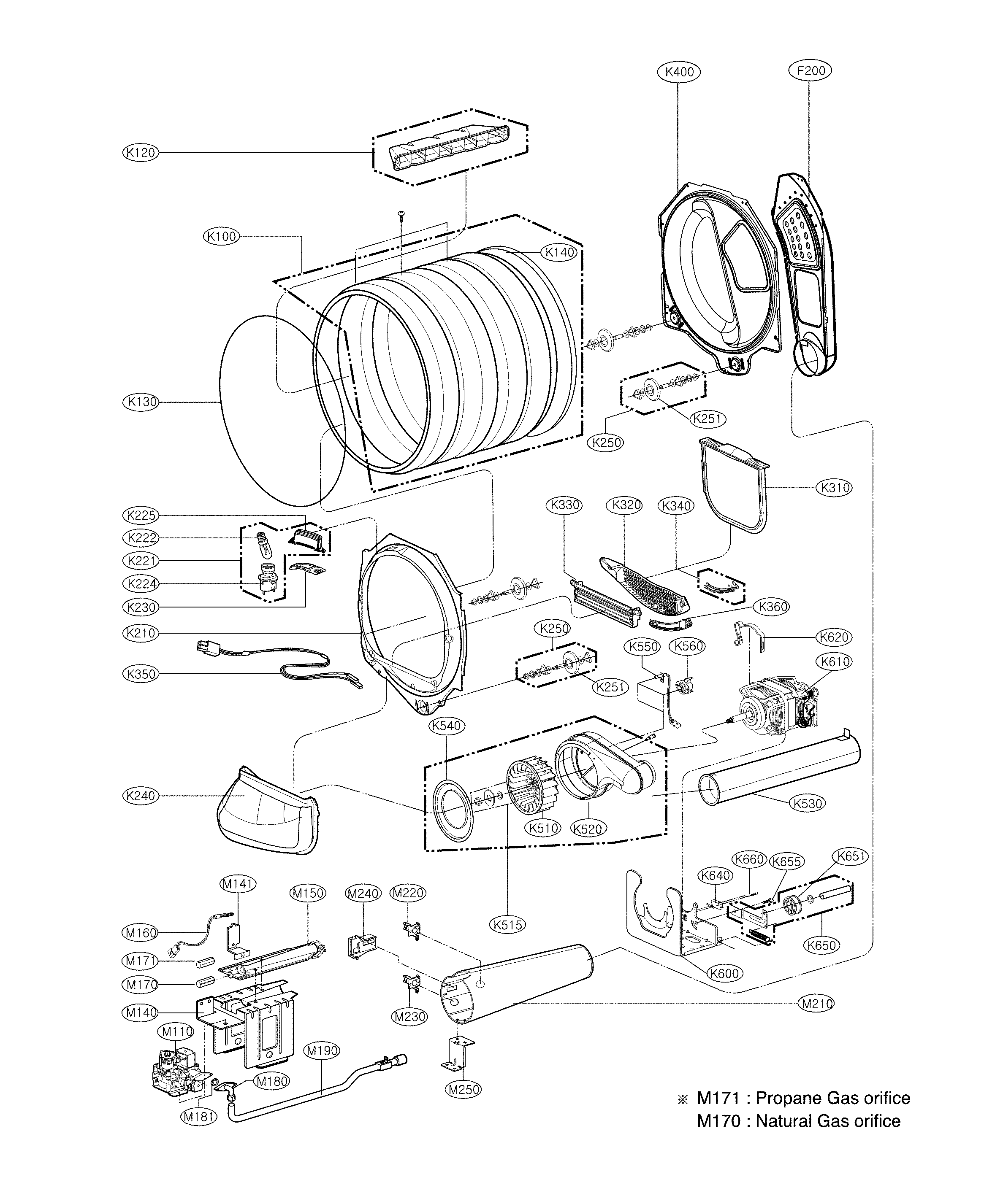 Dispenser parts