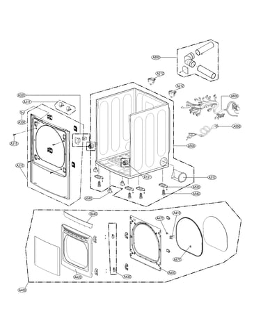 Door and cabinet parts