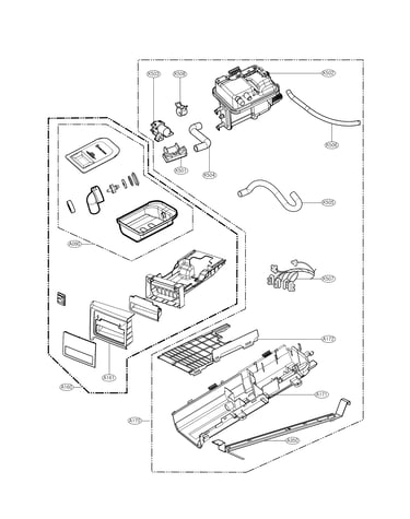 Panel drawer parts