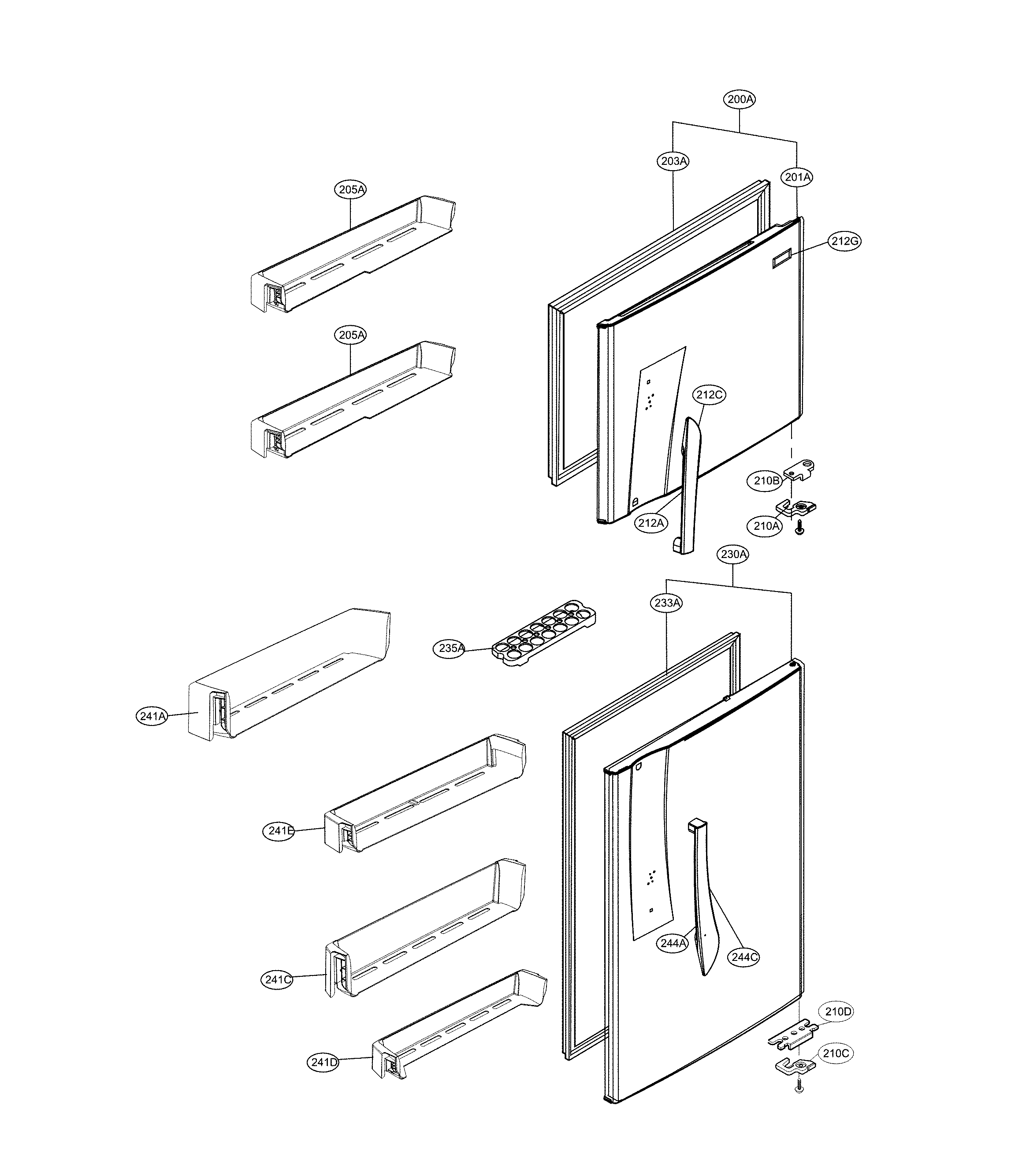 Door parts