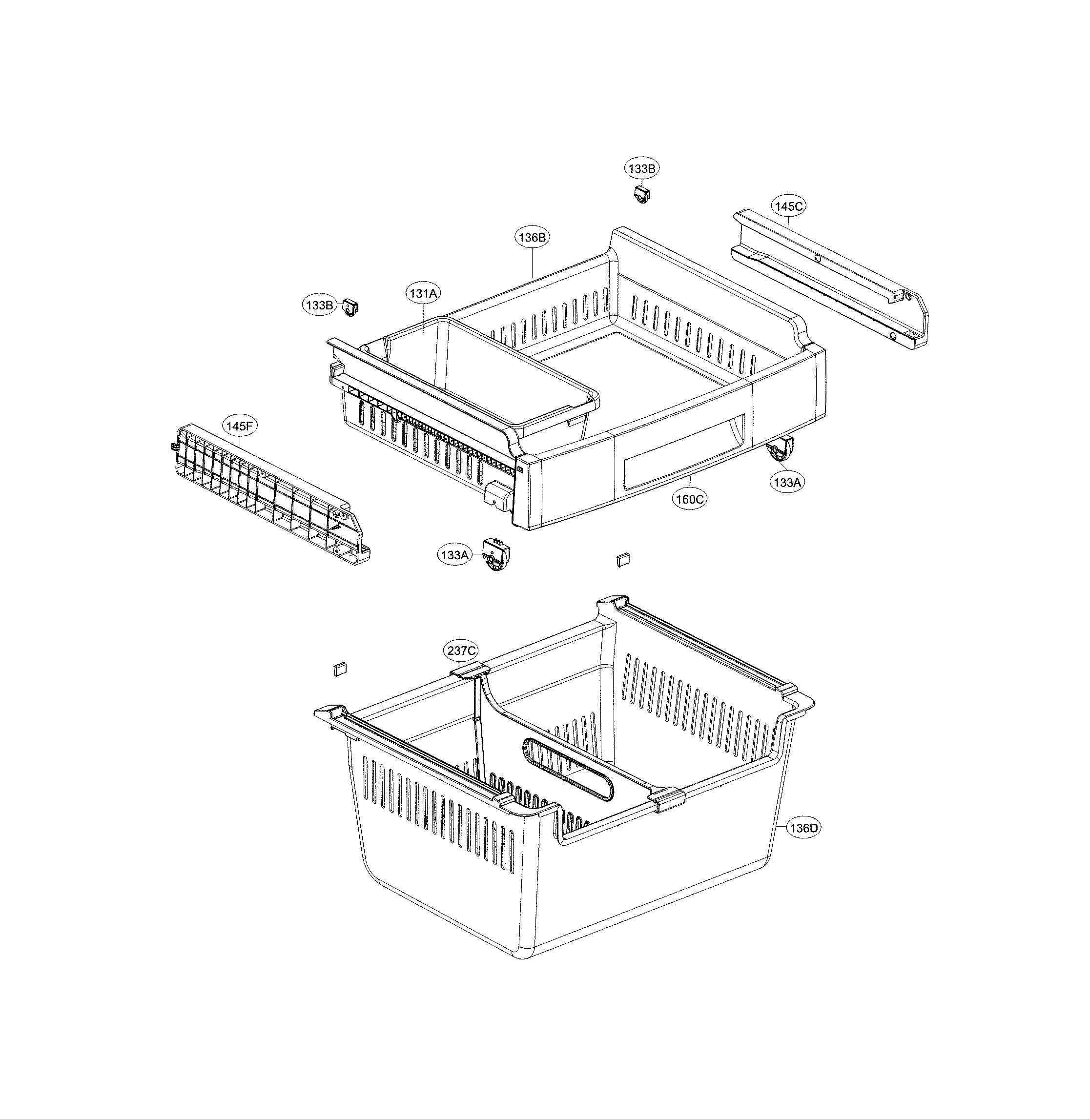 Freezer parts
