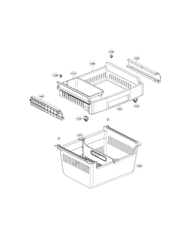 Freezer parts