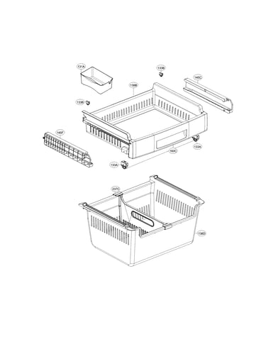 Freezer parts
