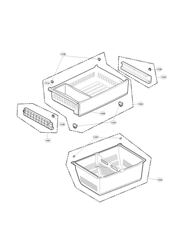 Freezer parts