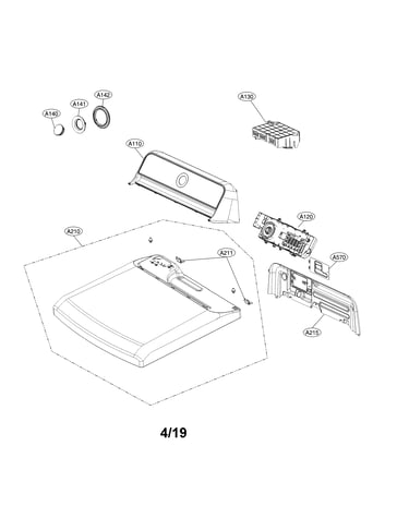 Control panel and plate assembly