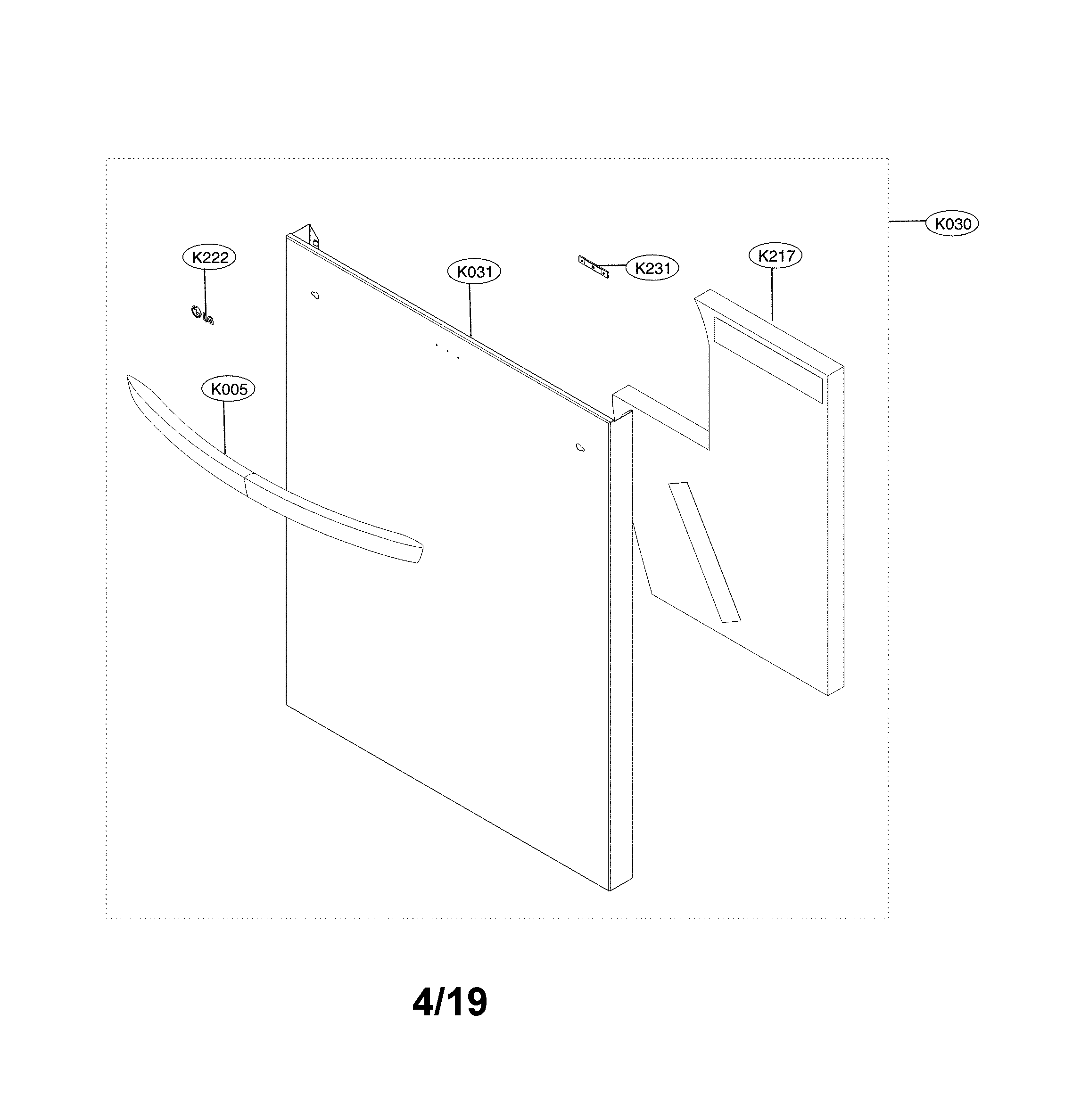 Front cover assembly
