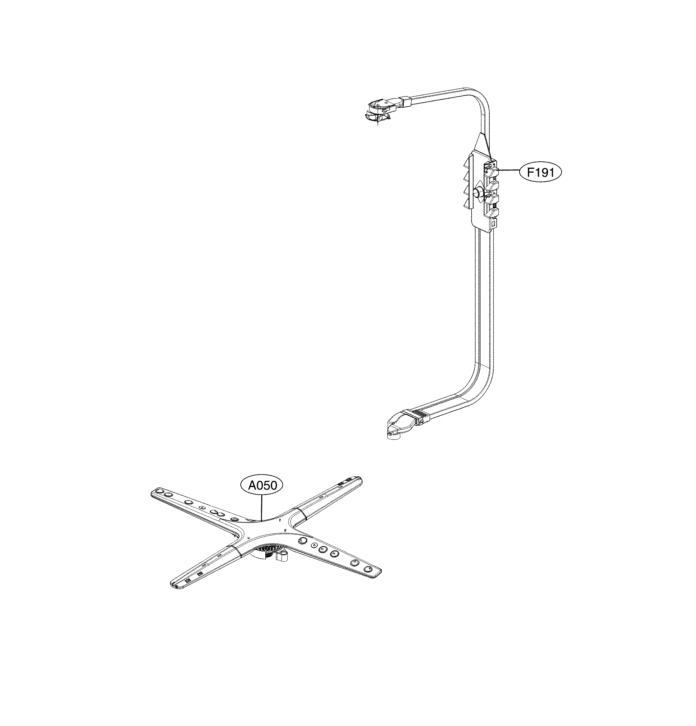 Water guide assembly