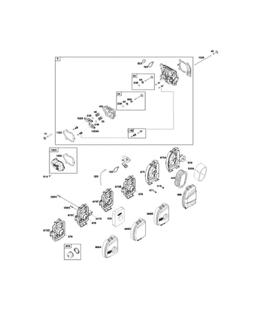 Cylinder head and air cleaner