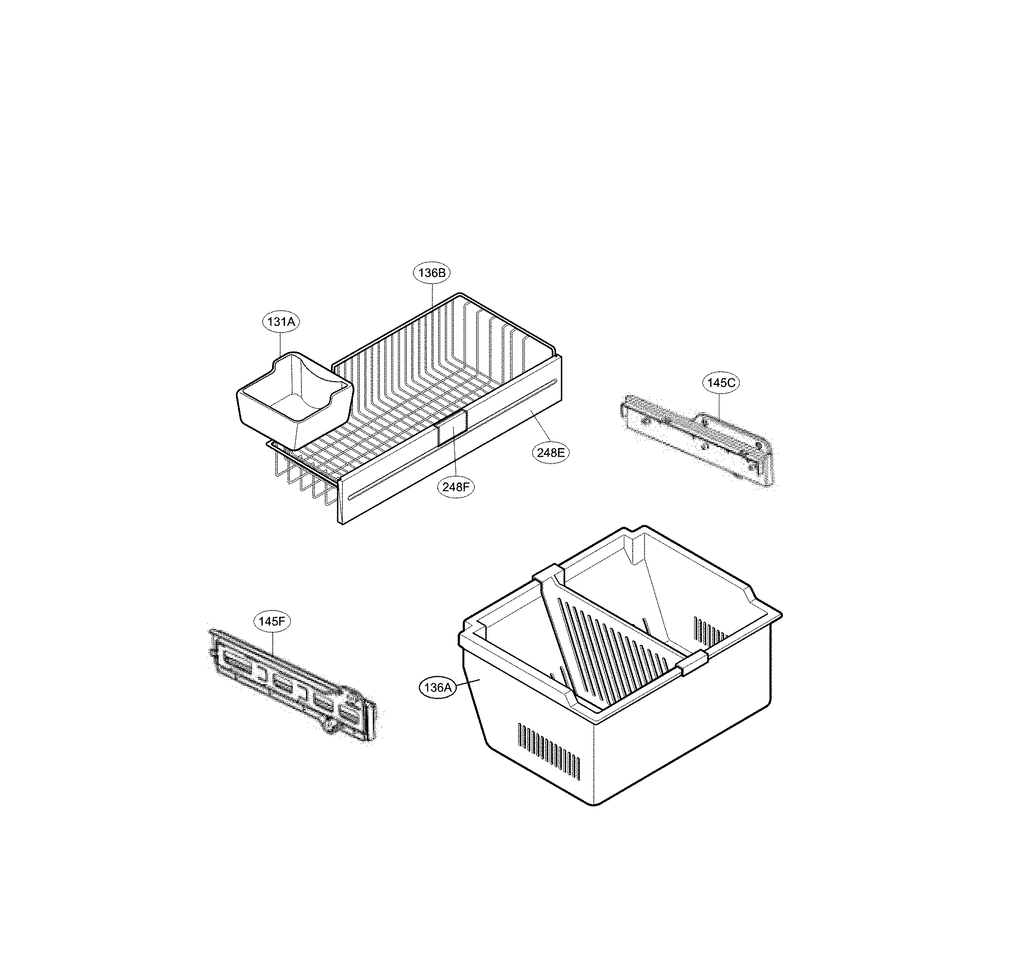Freezer parts