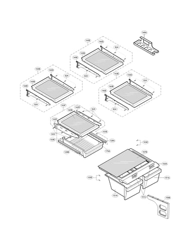Refrigerator parts