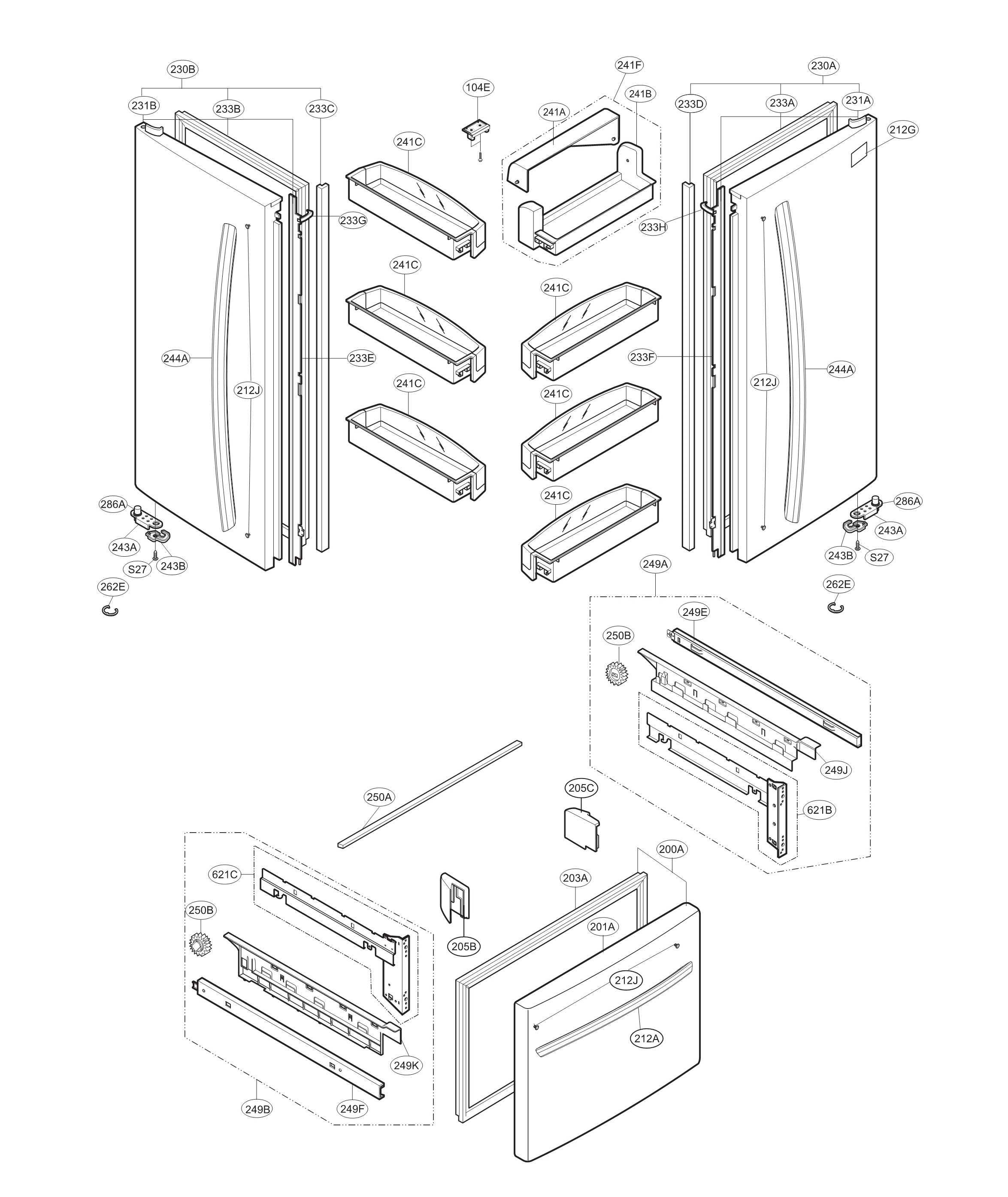 Door parts