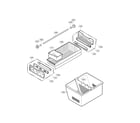 LG LFC25776SW/03 freezer parts diagram