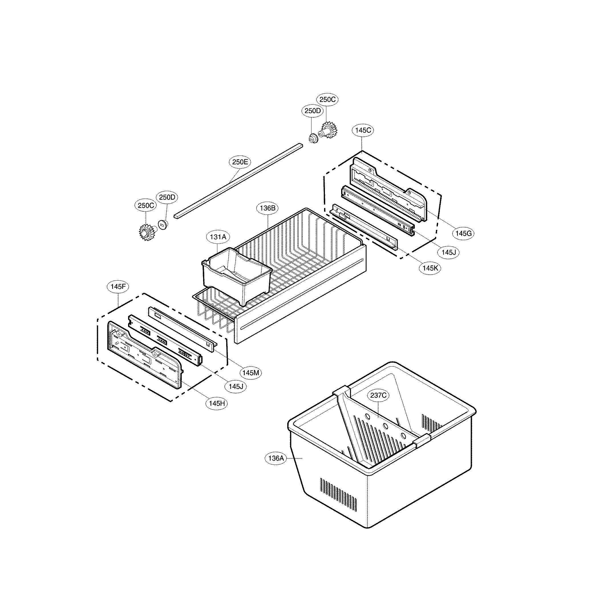 Freezer parts