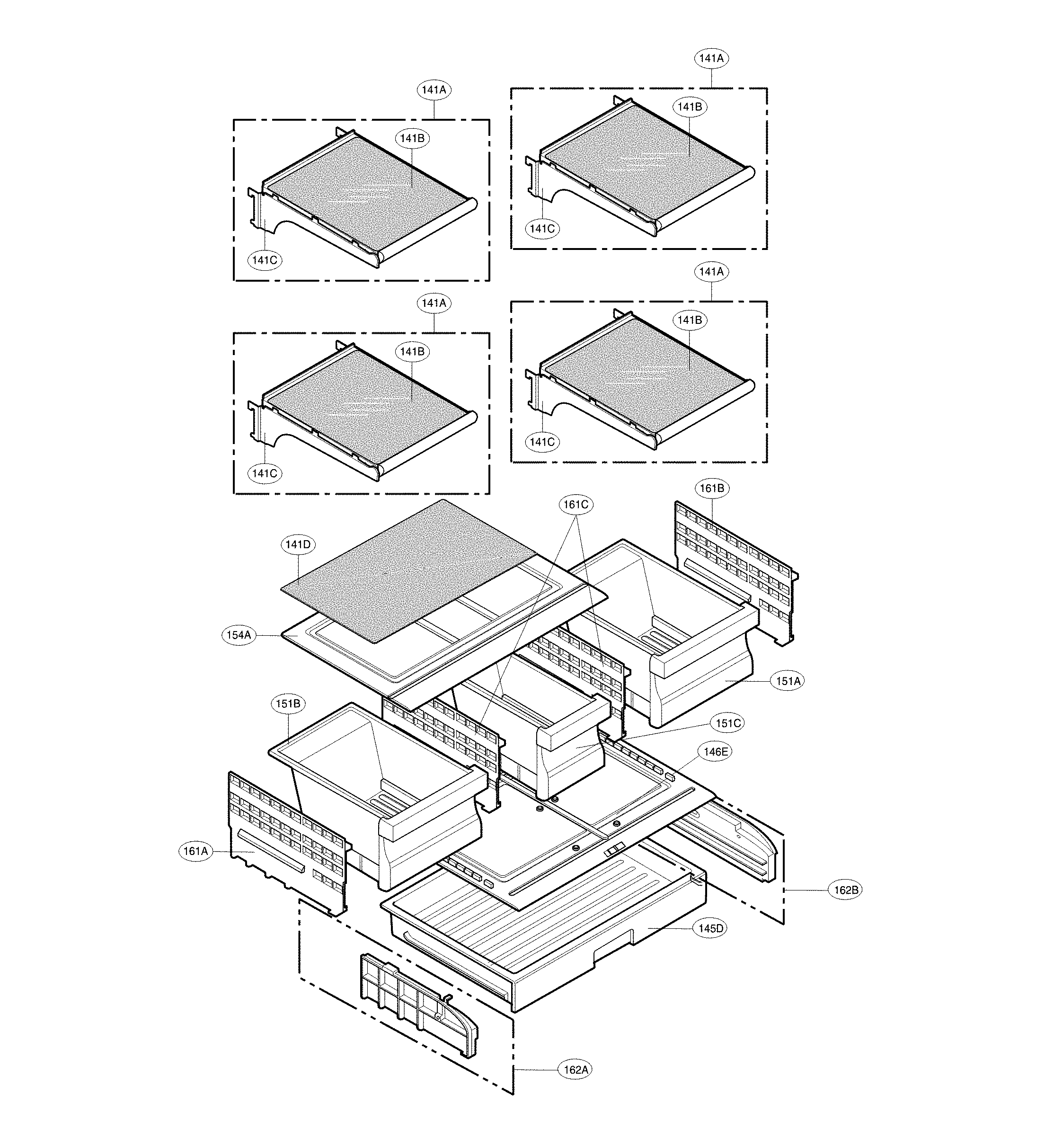 Refrigerator parts