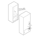 LG LFC25776SW/03 water and icemaker parts diagram