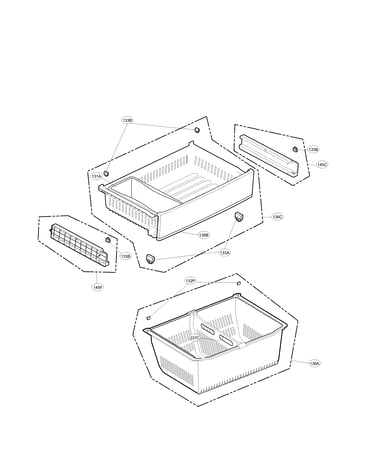 Freezer parts
