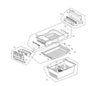 LG LFXC24726D/01 freezer parts diagram