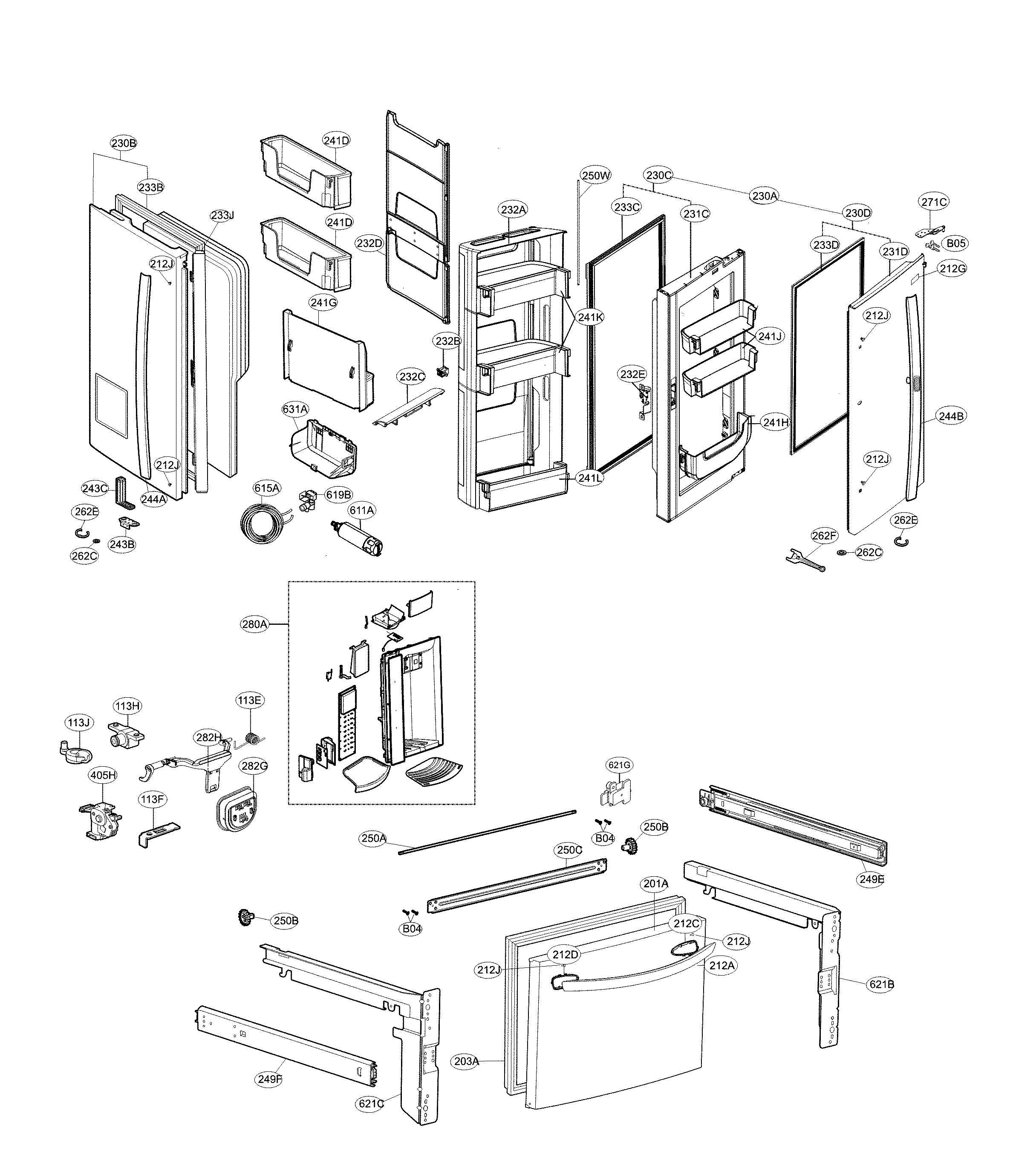 Door parts