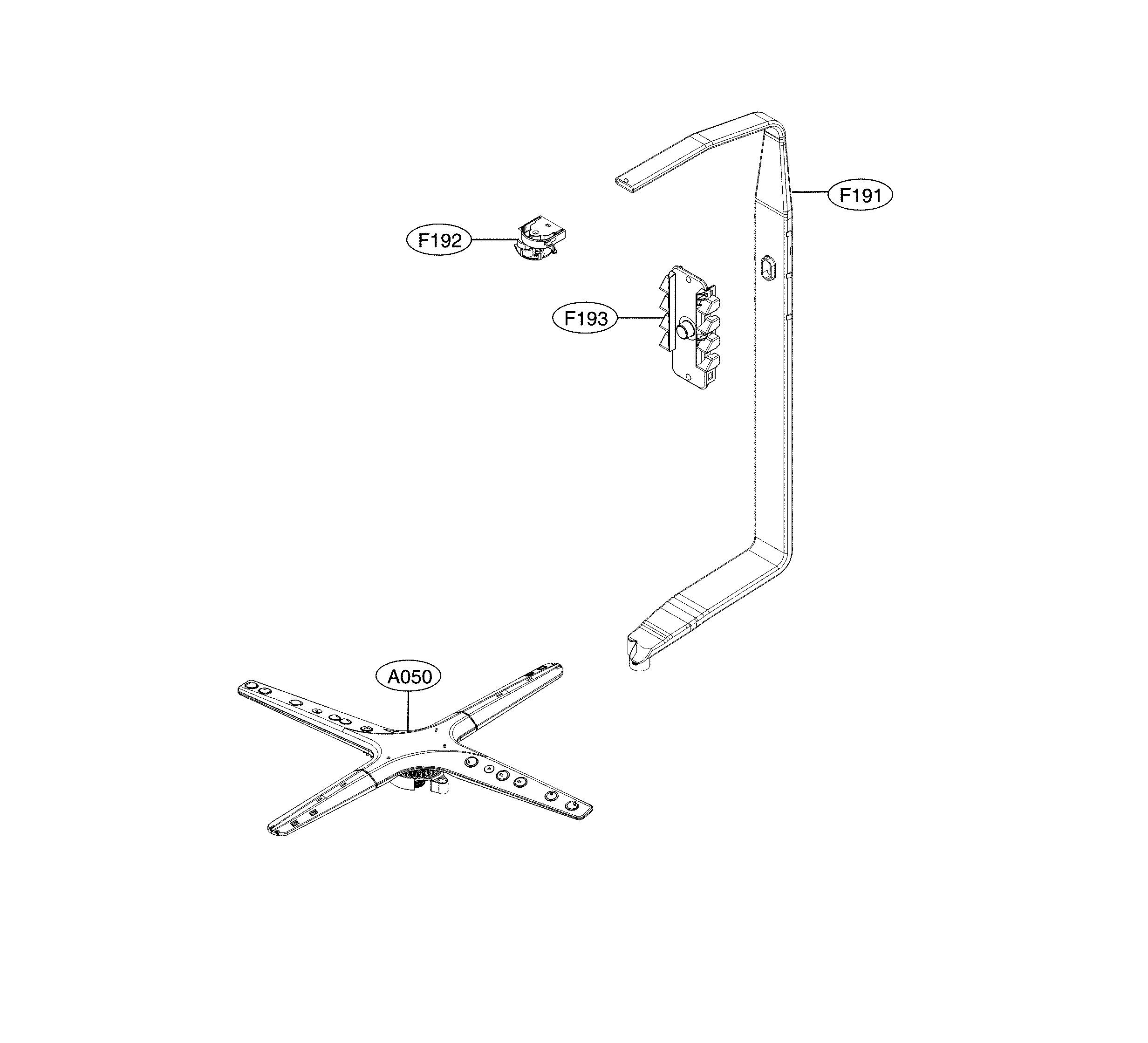 Water guide assembly