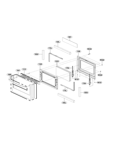 Lower door parts