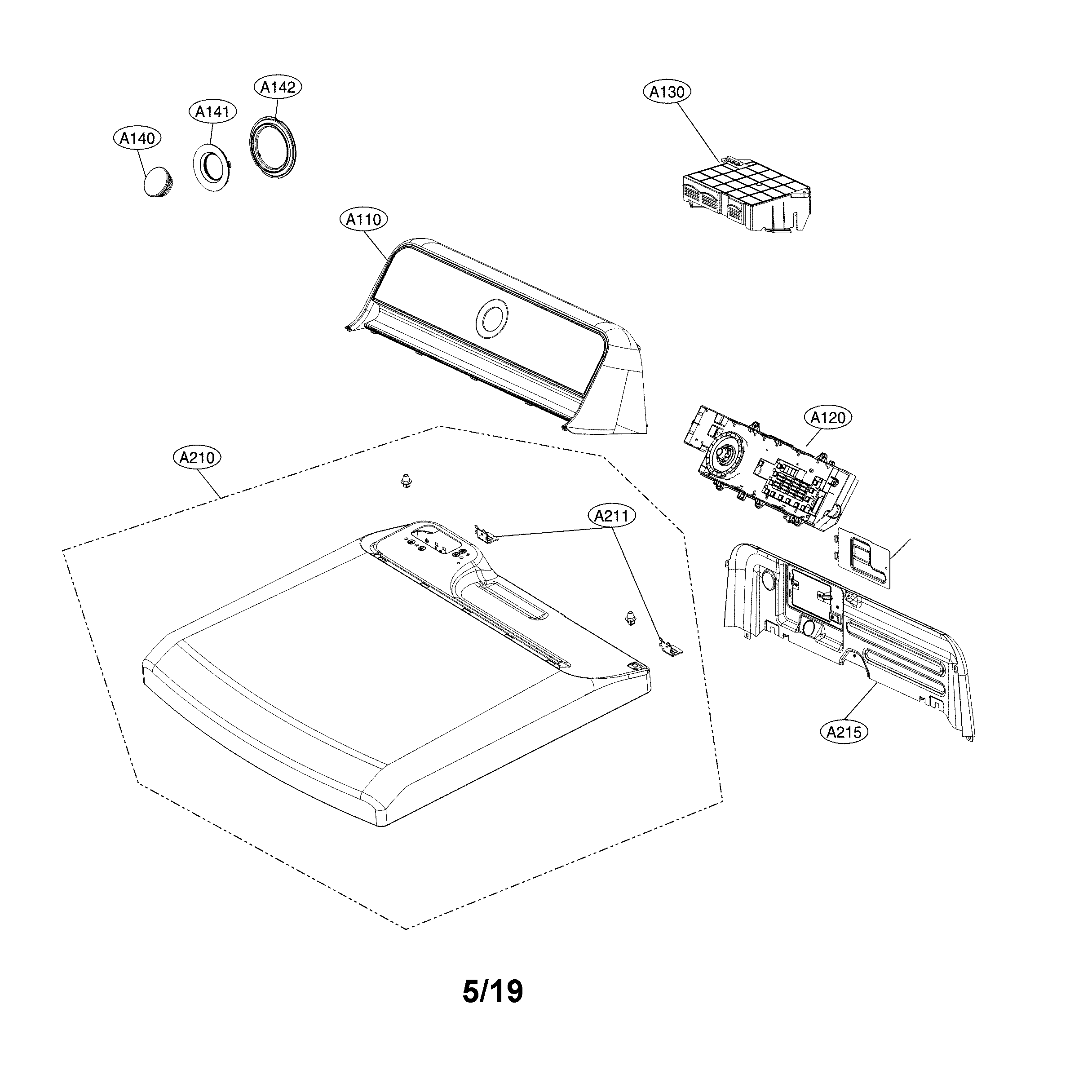 Control panel and plate assembly