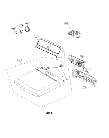 Control panel and plate assembly