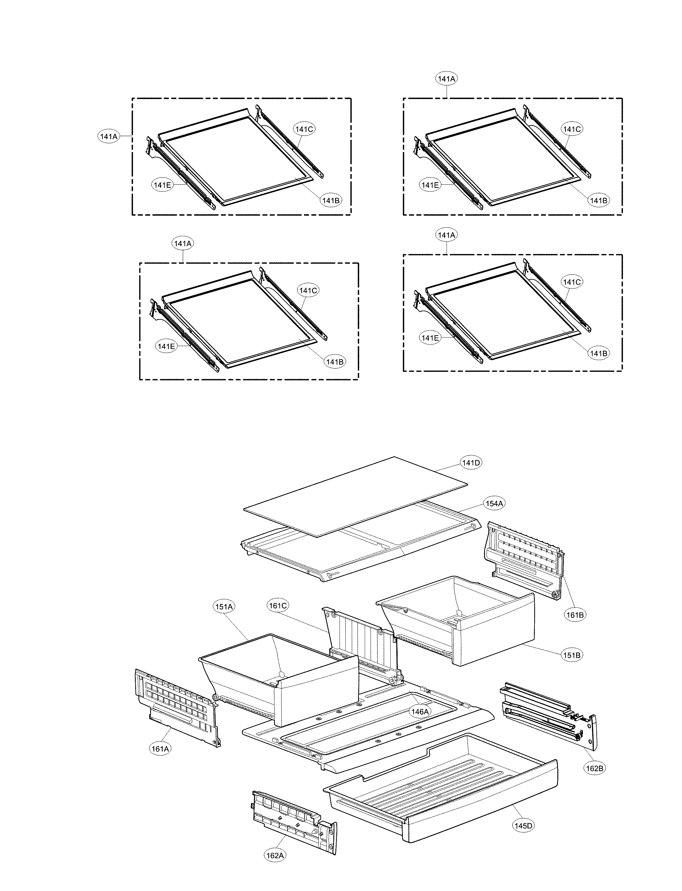 Refrigerator parts