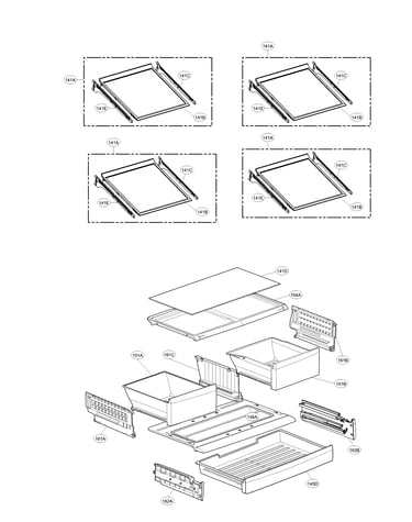 Refrigerator parts