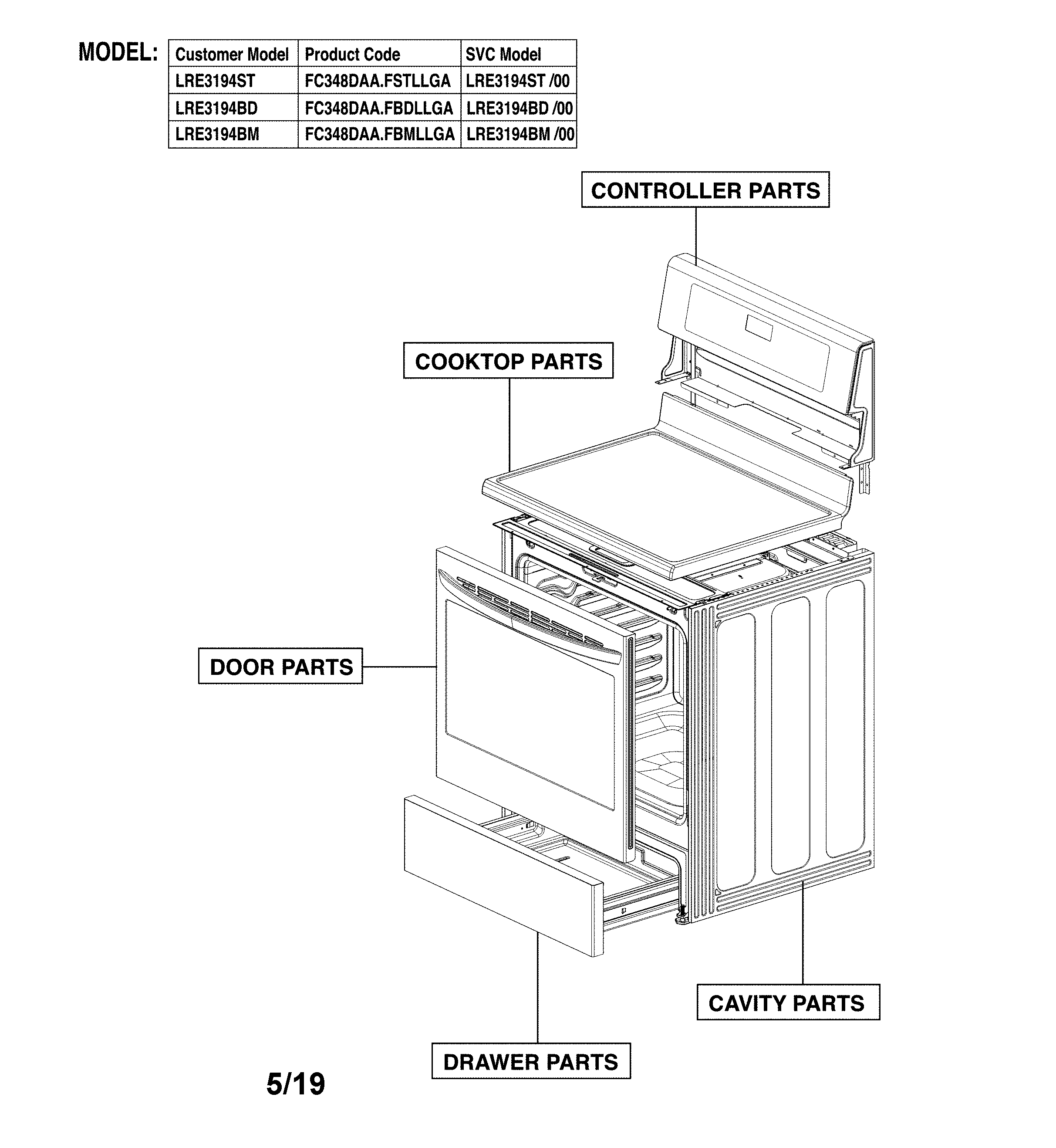 Exploded view