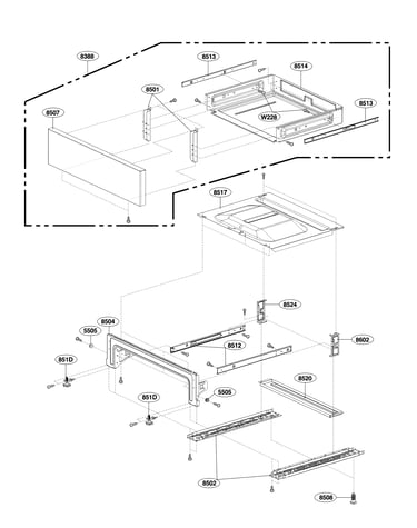 Drawer parts
