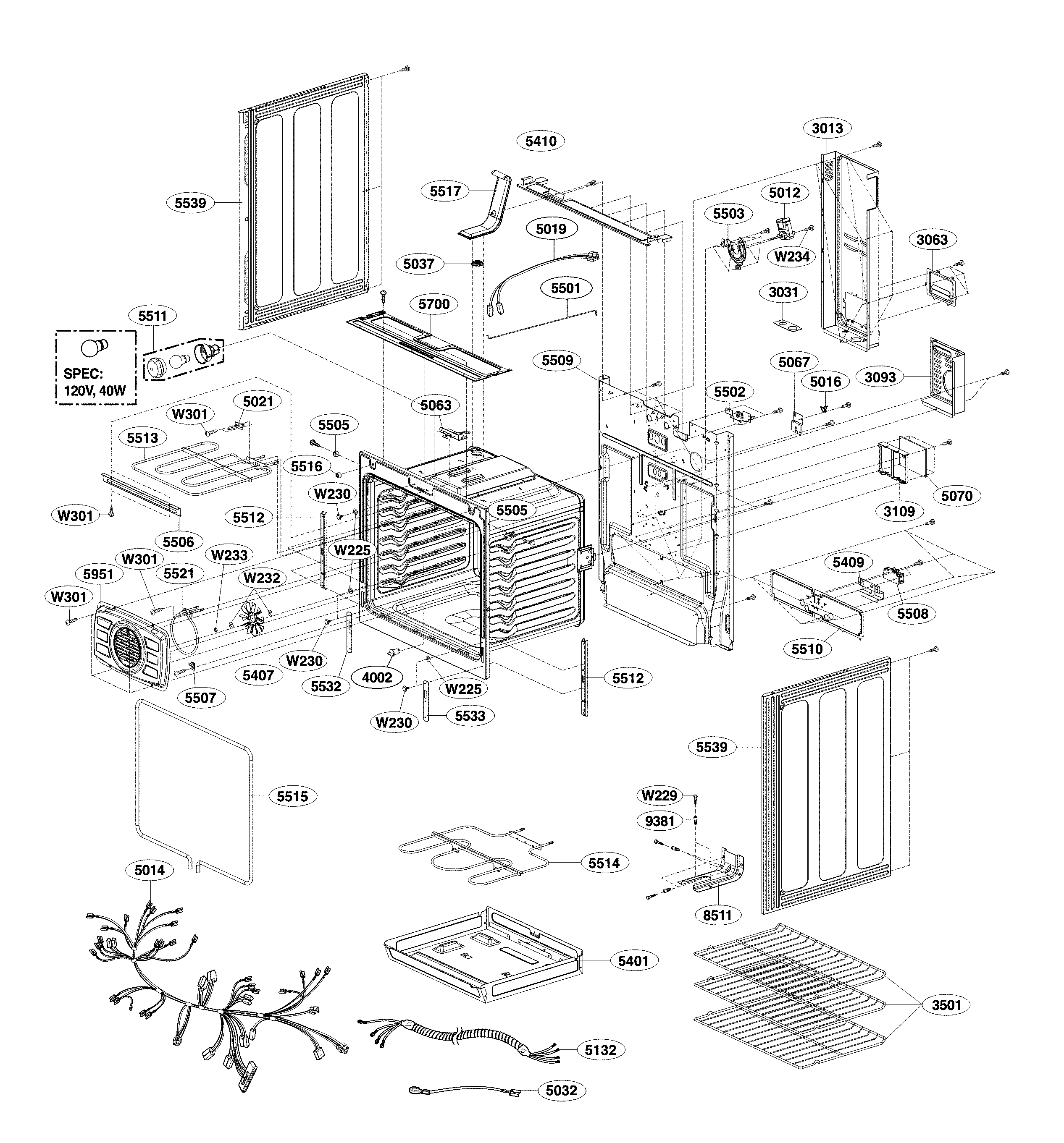 CAVITY PARTS