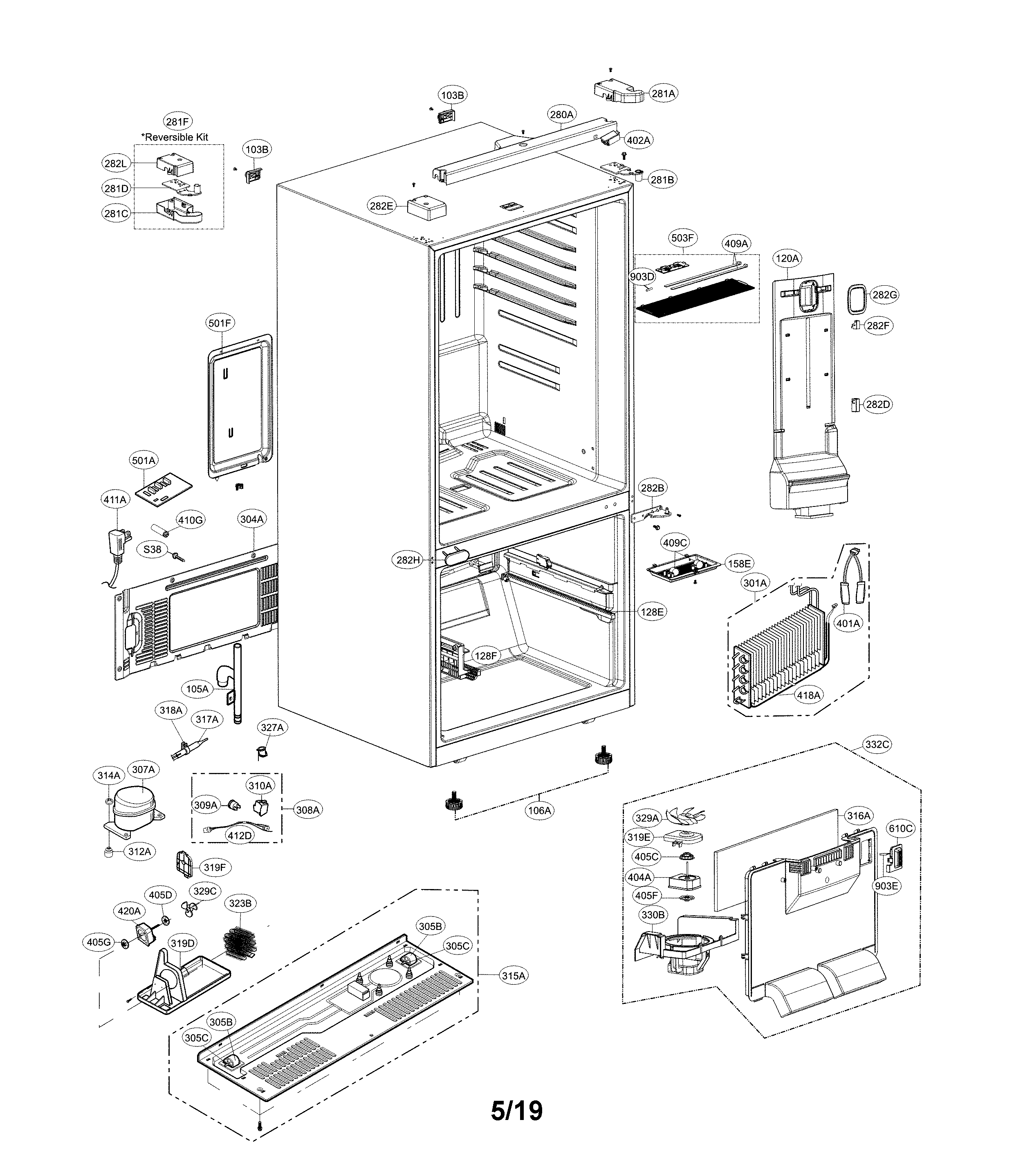 Case parts