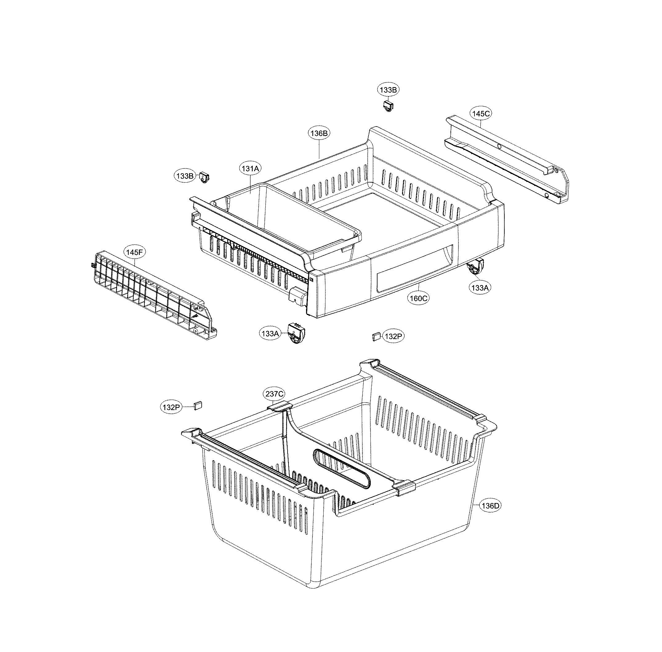 Freezer parts