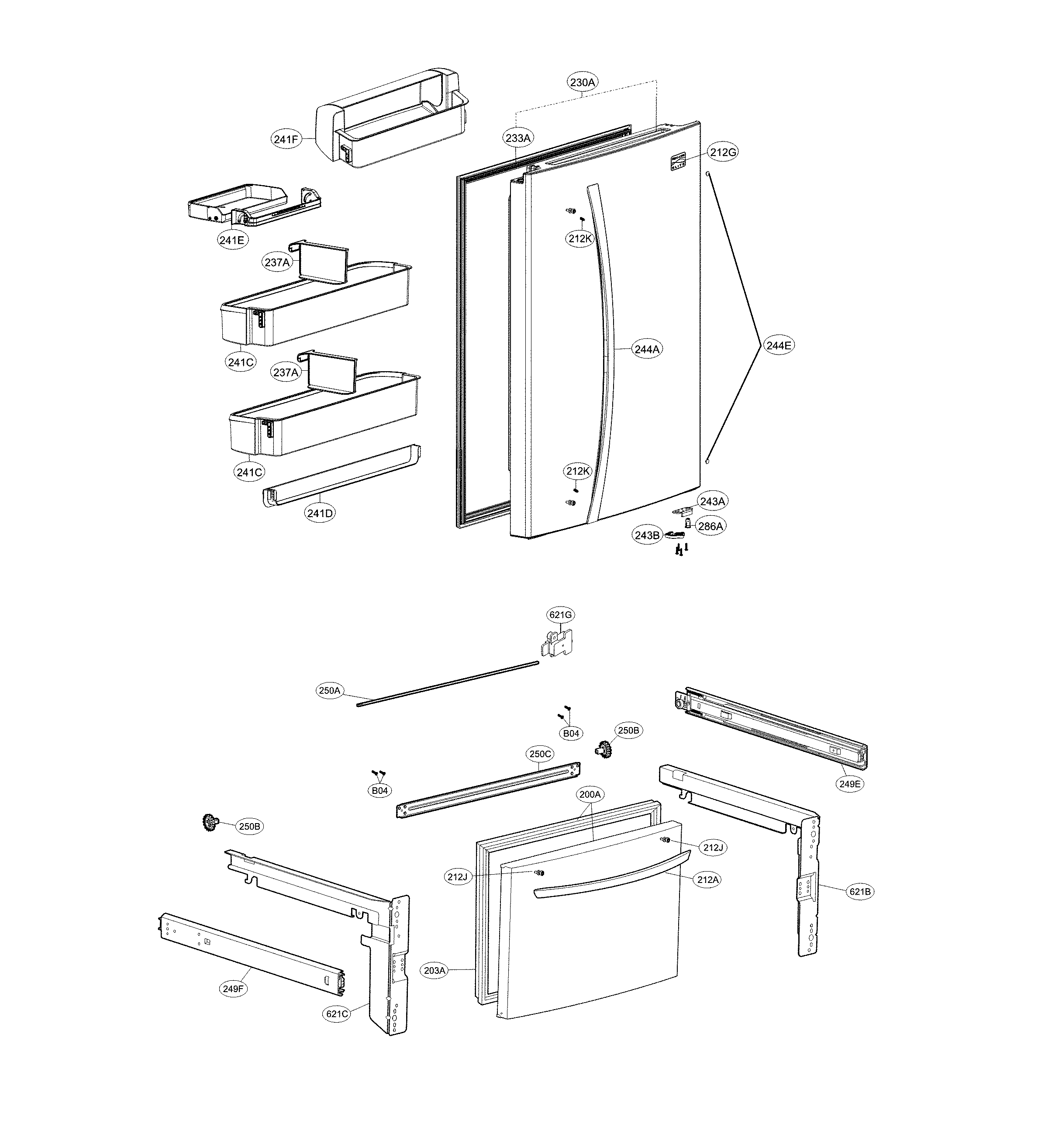 Door parts