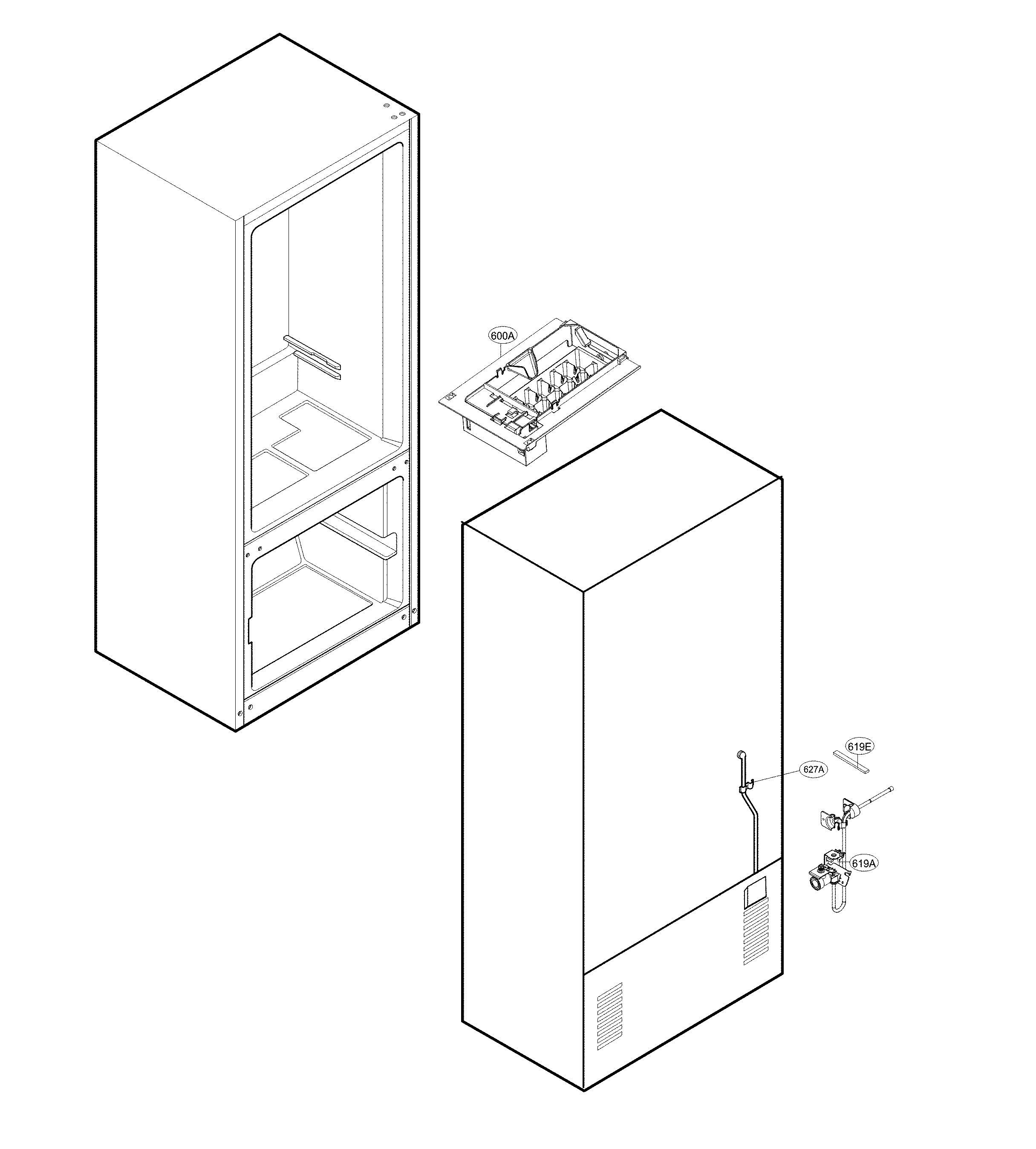 Ice maker parts