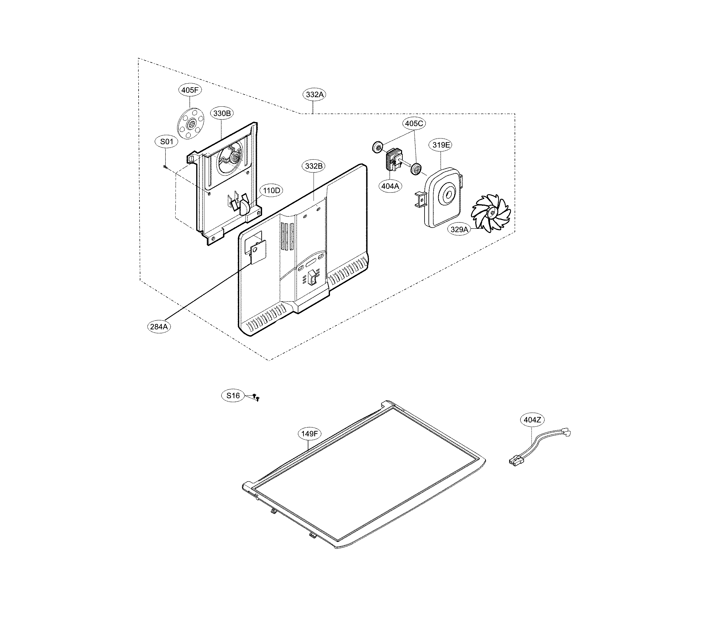 Freezer parts