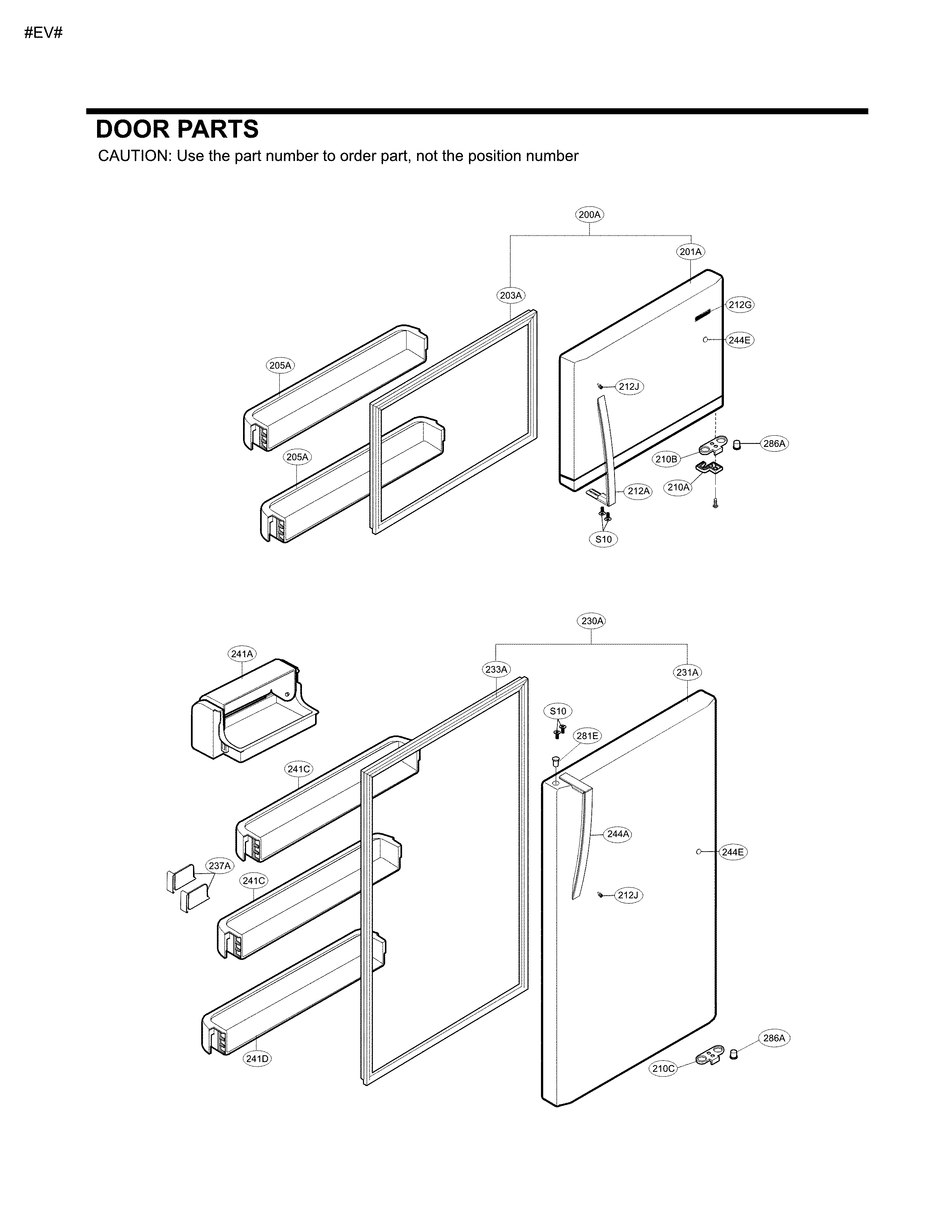 Door parts