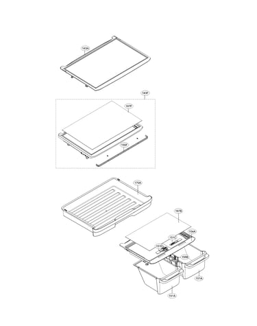 Refrigerator parts