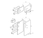 Kenmore 79578033218 door parts diagram